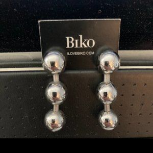 Brand new (never worn) BIKO earrings